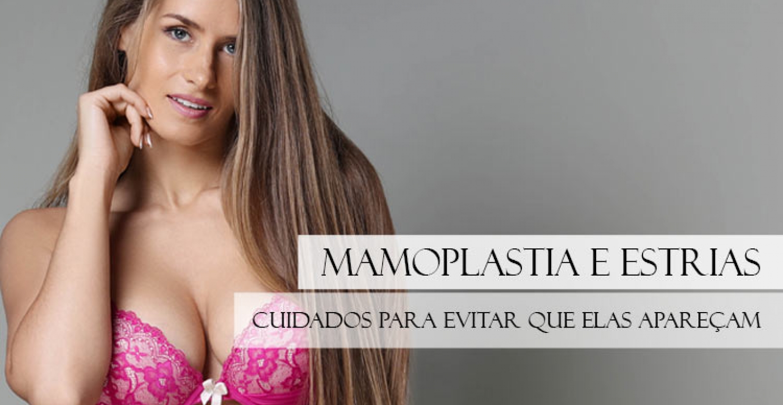 Mamoplastia Como Evitar Estrias No P S Operat Rio