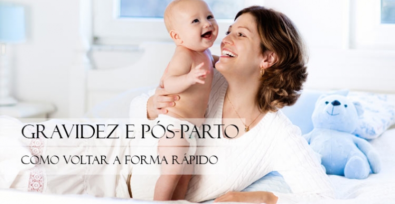 Como recuperar a boa forma depois da gravidez